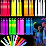 105 Pcs Glow Sticks - 4 inch Glow In the Dark Sticks Halloween Party Favors, Waterproof Glow Sticks Lights Bulk Party Pack for Kids with 9 Hours Duration, Party Favors Light Stick for Halloween Party