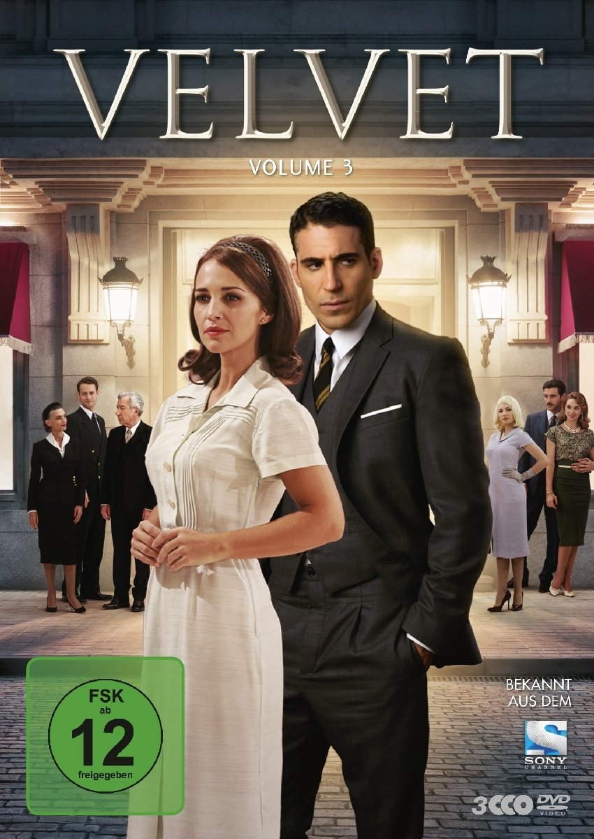 Velvet - Volumen 3 formato DVD original de la saga de televisión