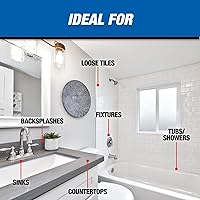 Vista 6 de Phenoseal Does It All Vinyl Adhesive Caulk, Translucent, 5.5 oz (7079807027)