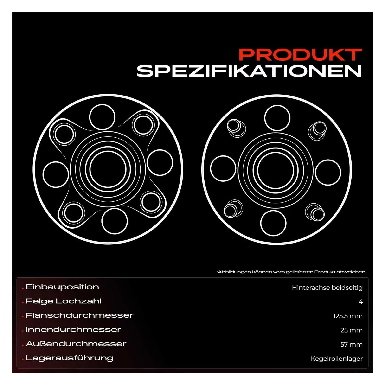 Kits De Roulements Roue Pour Chevrolet Pour Aveo Pour Kalos Kit Roulement Roue Moyeu Roue À Hayon Essieu Arrière Des Deux Côtés 541010
