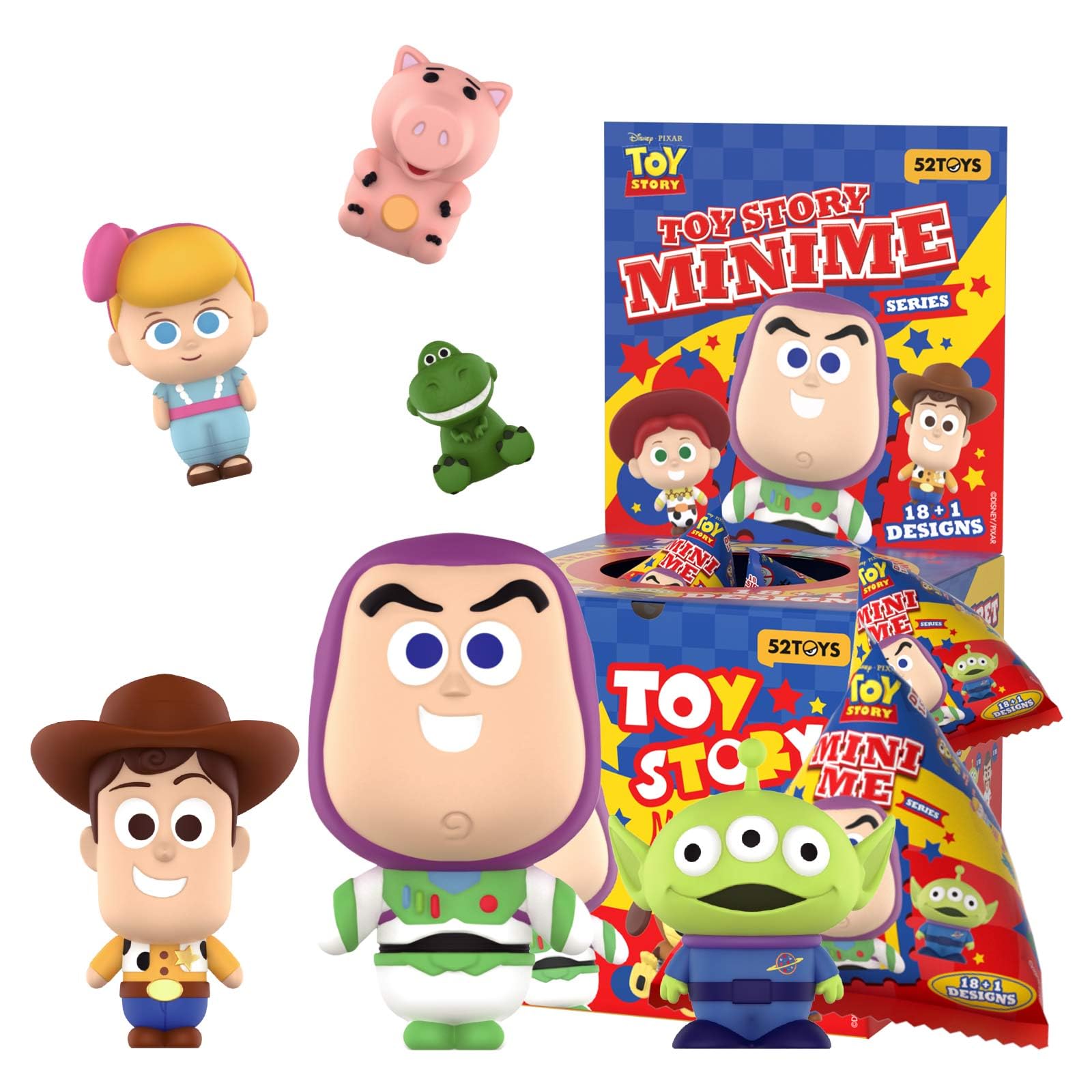 Amazon.co.jp: 52TOYS BLINDBOX TOY STORY トイストーリー5 Minime