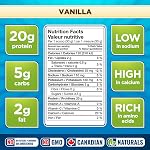 Whey Gourmet - 100% Whey Protein Powder Shake - Natural - No Artificial Flavors, Colors or Sweeteners - Grass Fed Protein Powder - Non-GMO - Vanilla Bean - 680 g
