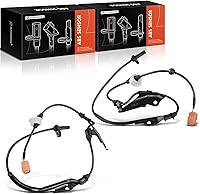 A-Premium ABS Wheel Speed Sensor Pair Front Left/Right for 2003-2007 Honda Accord & 2004-2008 Acura TSX - OE Replacement 57450-SDC-013 57455-SDC-013
