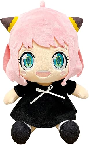 Great Eastern Entertainment Spy X Family - Anya Forger vestido sentado pose felpa 10" H