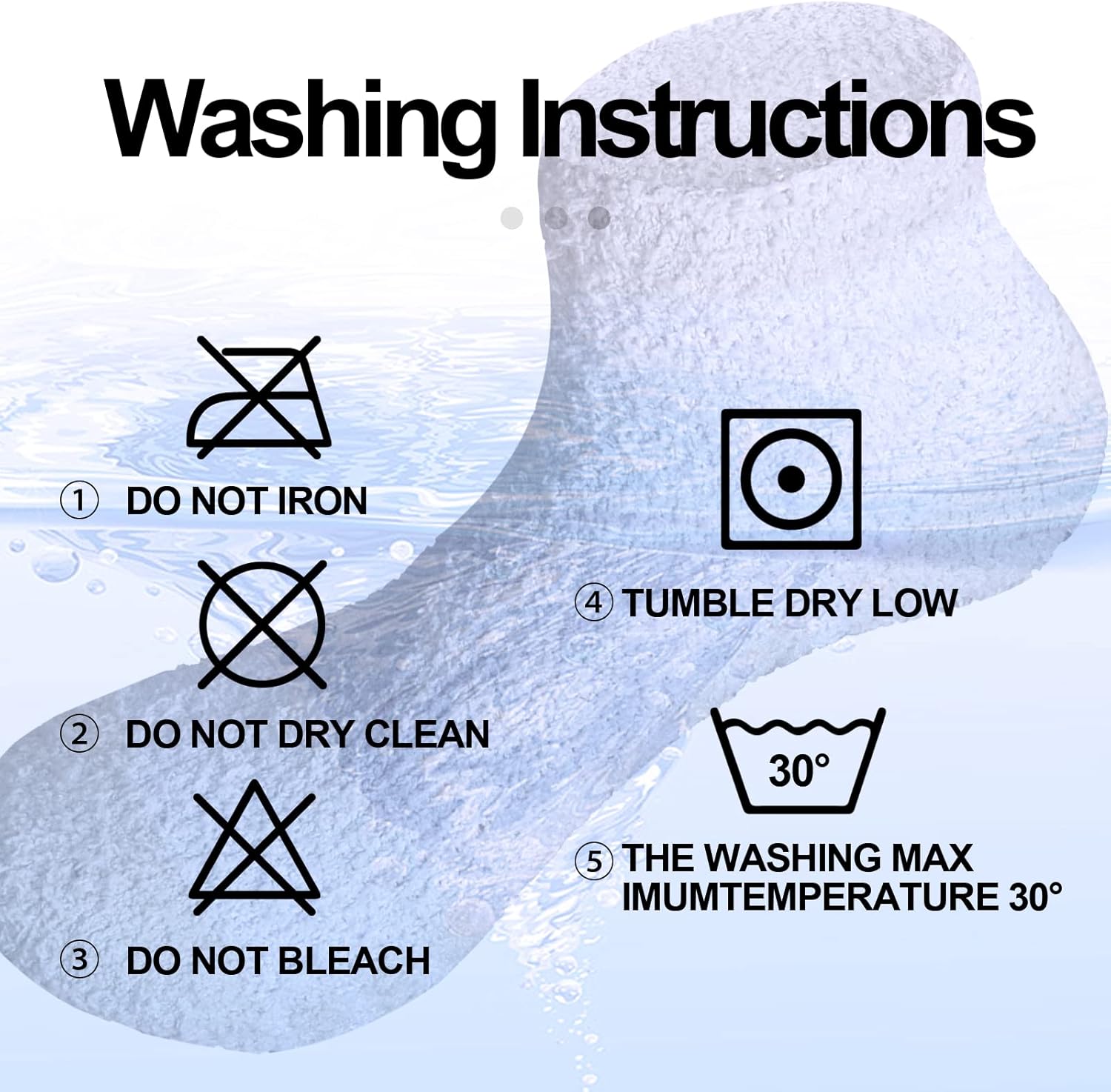 YUEDGE Men's Hiking Socks Moisture Wicking Mens Socks Anti-Odor Work Socks Padded Cotton Safety Boot Socks For Men, 5 Pairs - Image 10