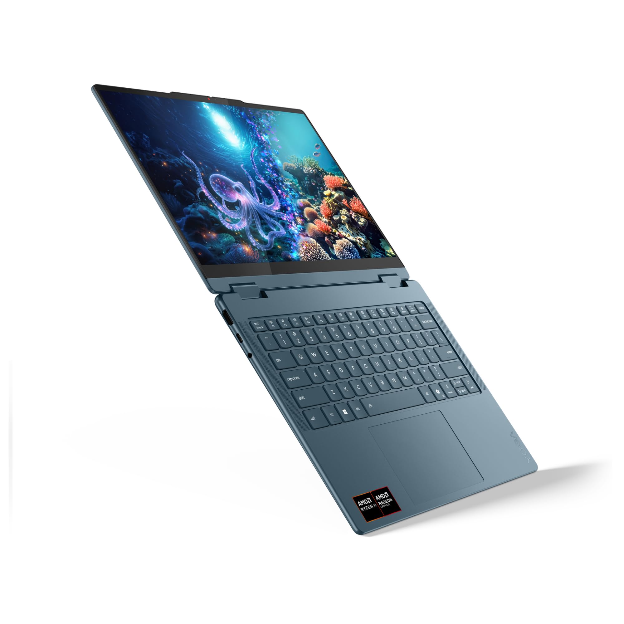 Lenovo Yoga 7 2-in1 14AKP10・(83JR002UGE)・Tidal Teal・Ryzen AI 5 340・16GB RAM・512GB SSD・DE