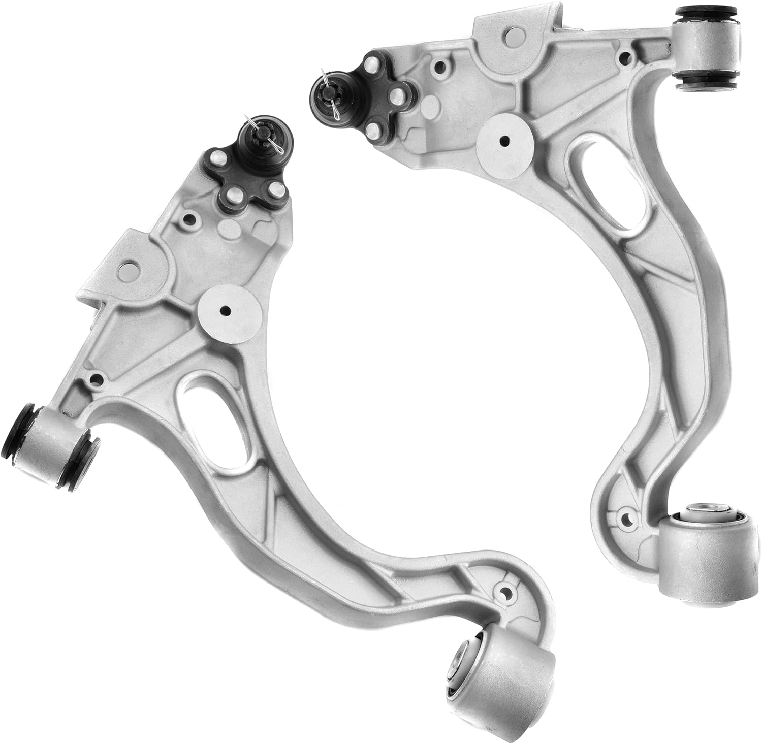 ASTARPRO - Front End 8pc Suspension Kit for Buick LeSabre Park Avenue Cadillac DeVille Seville Aurora Bonneville, 2 Lower Control Arms w/Ball Joints, 2 Sway Bar Links, 4 Inner & Outer Tie Rod Ends