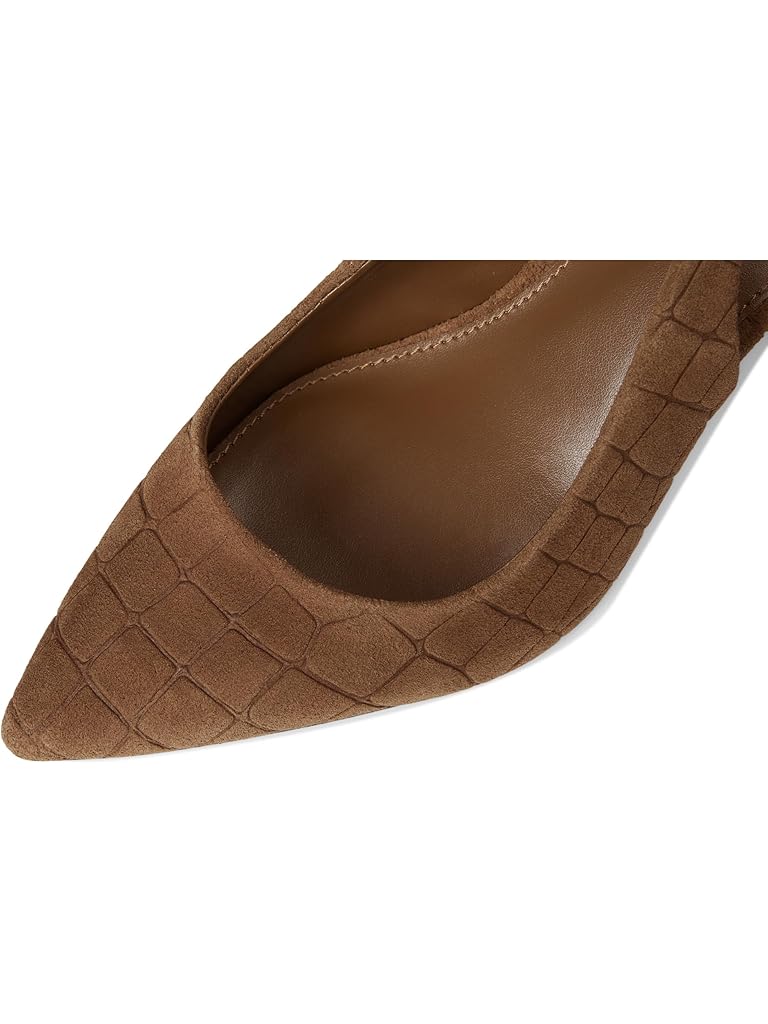 Beige Vince Camuto Hamden Buckle Slingback Pump