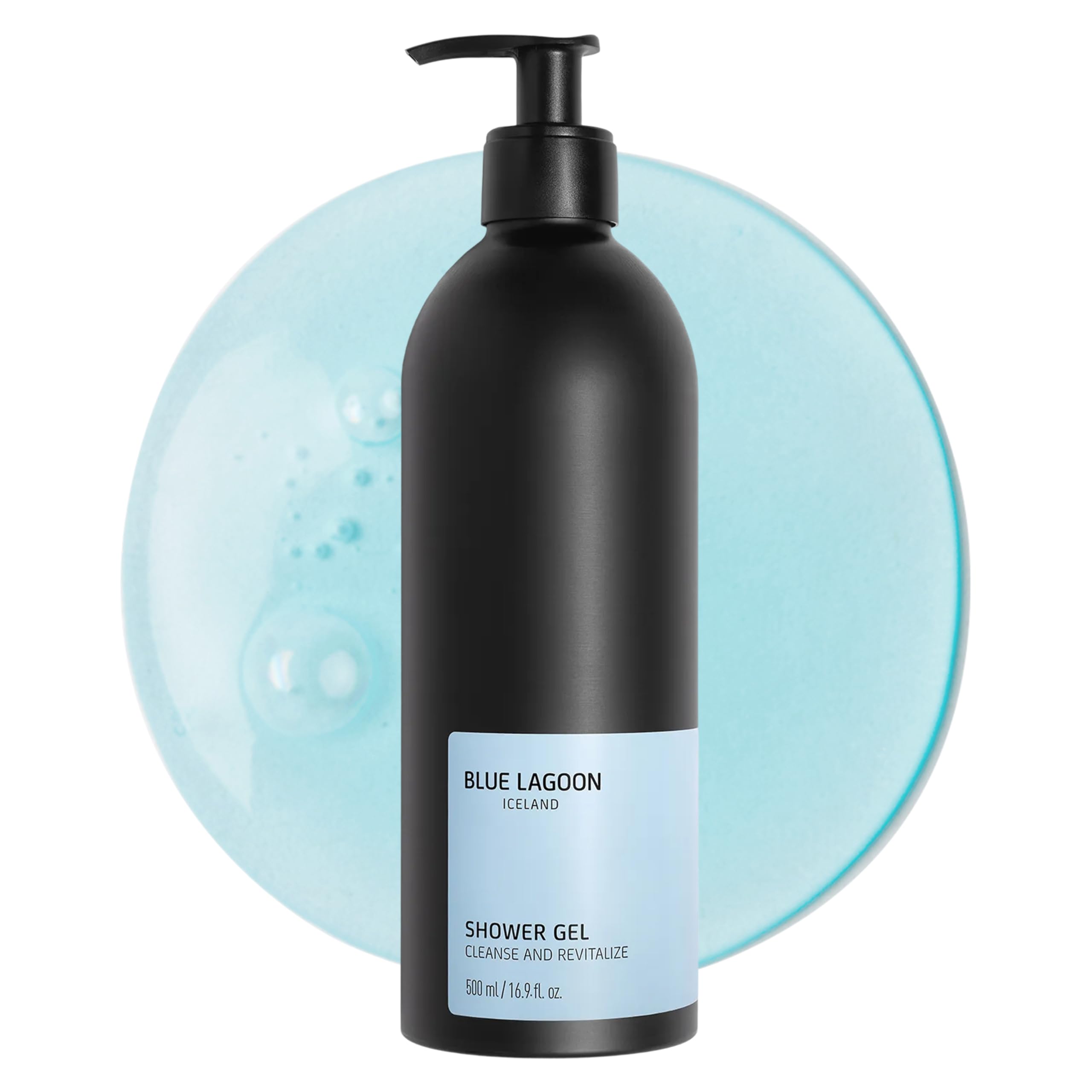 Blue Lagoon Skincare Gel douche revitalisant – Eau de mer Blue Lagoon bioactive – Texture gel légère – Parfum essentiel doux – Ingrédients responsables – 500 ml