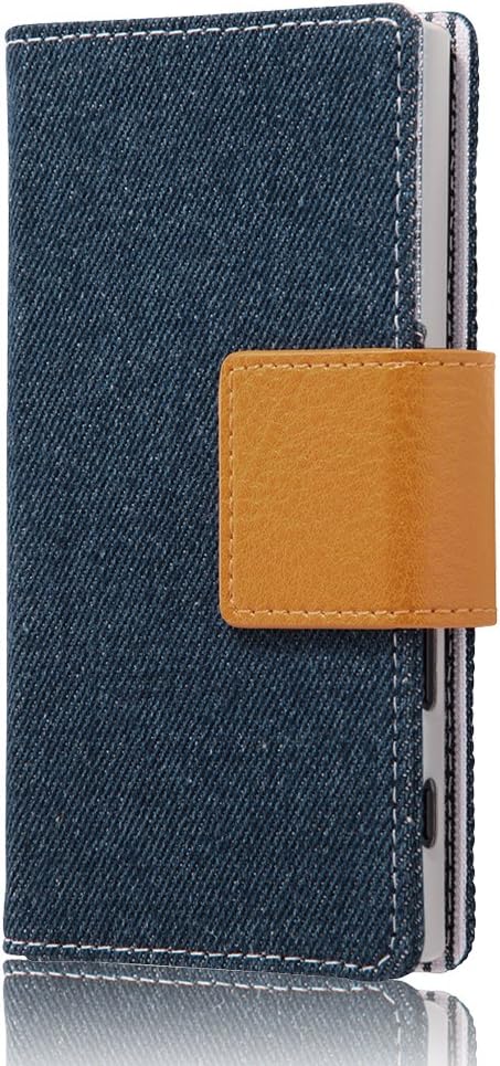 Layout Arrows NX F-01J Case, Notebook Type, Denim/Ice Blue RT-ARJ1FBC5/IA