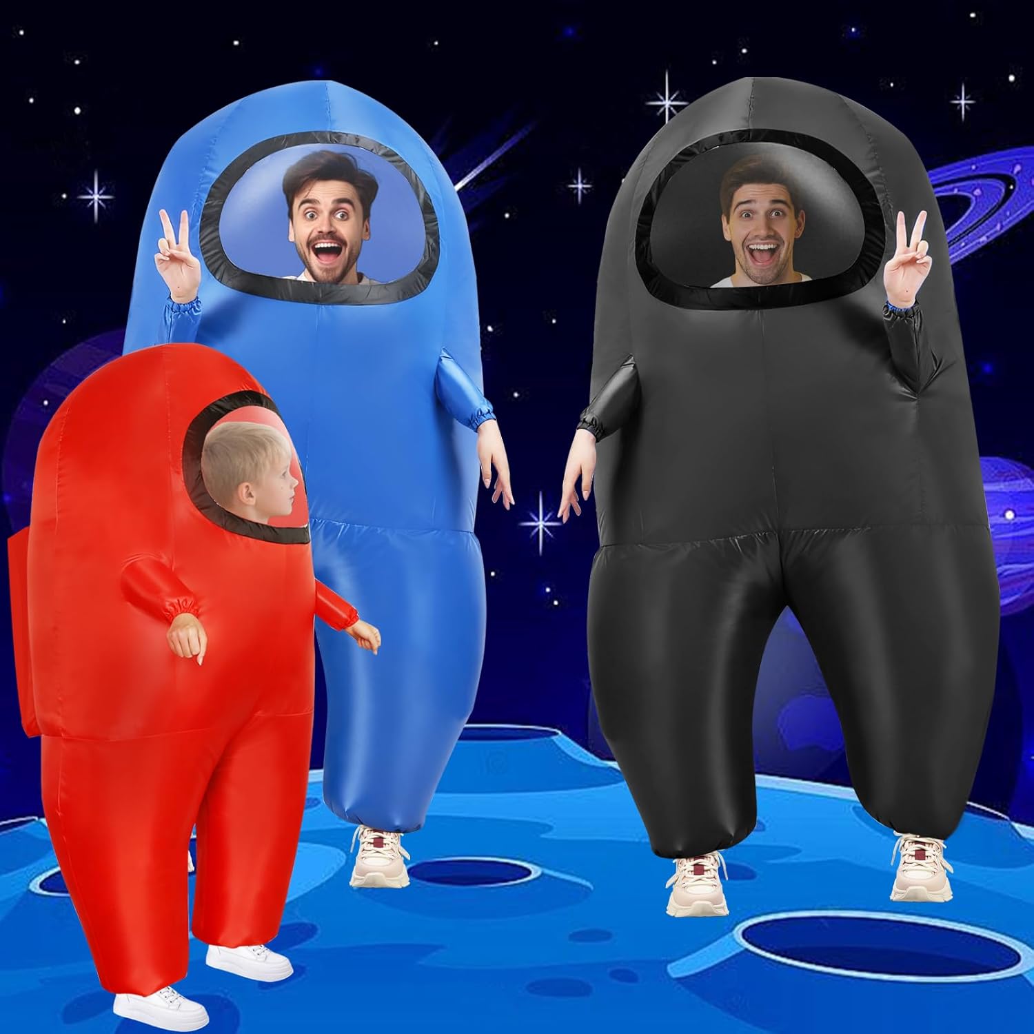 astronaut costume inflatable costume Funny Halloween Spacesuit Party School Masquerade Game Fans