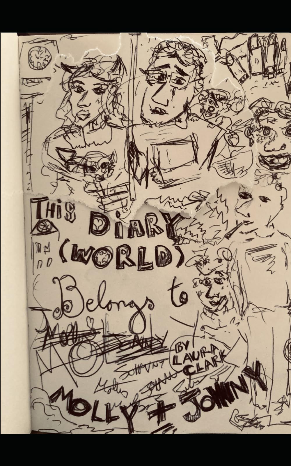 This Diary (World) Belongs to Molly and Johnny
