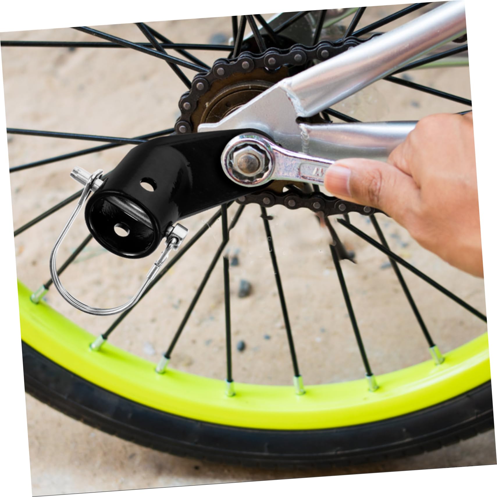 BESPORTBLE Anhängerkupplung Fahrradanhänger- Fahrradversorgung Adapter Zur Befestigung Von Fahrradanhängern Gelenk Für Fahrradanhänger Fahrradanhängergelenk Fahrradteil Stahl