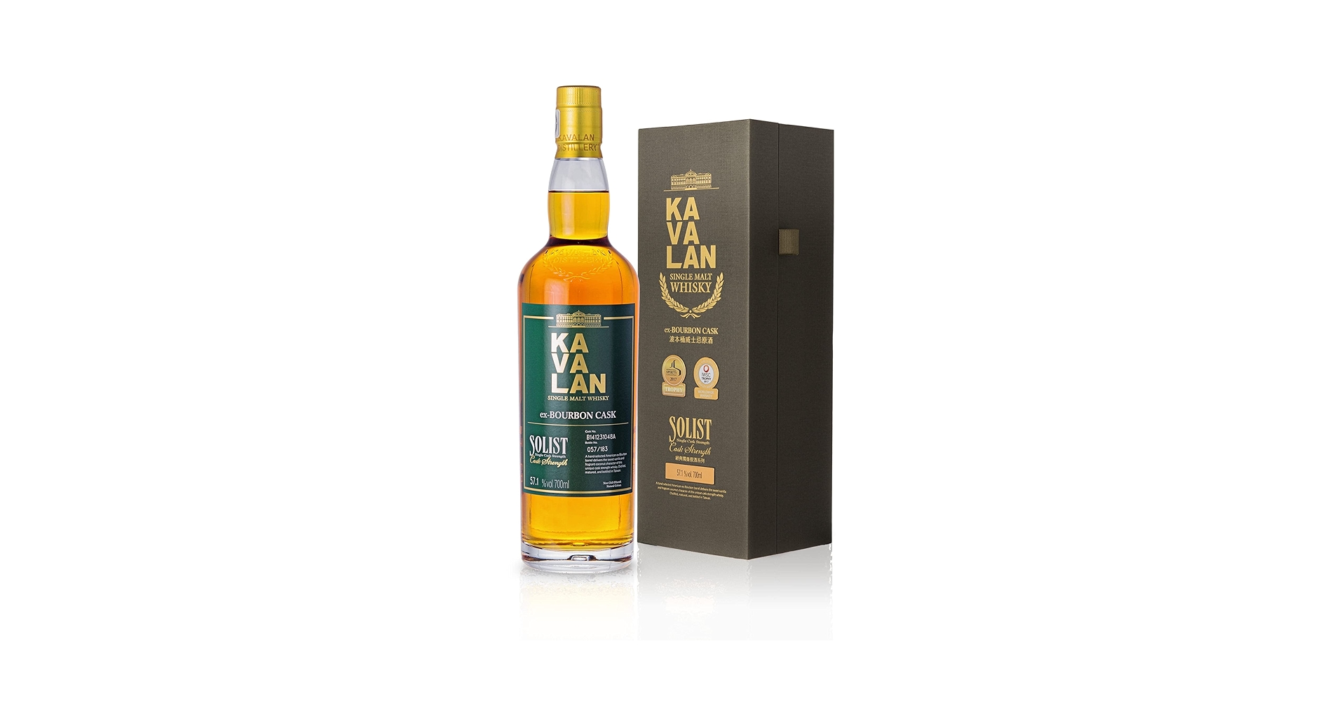Amazon.co.jp: 台湾 ウイスキー KAVALAN 【 カバラン ソリスト