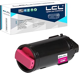 LCL Compatible Toner Cartridge for VersaLink C500 C505 106R03860 2400PAGES (1 Magenta) Replacement for Xerox VersaLink C500 C505