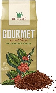 Café moido gourmet torrado 1 kg rei do cafe 100% arábica alta m