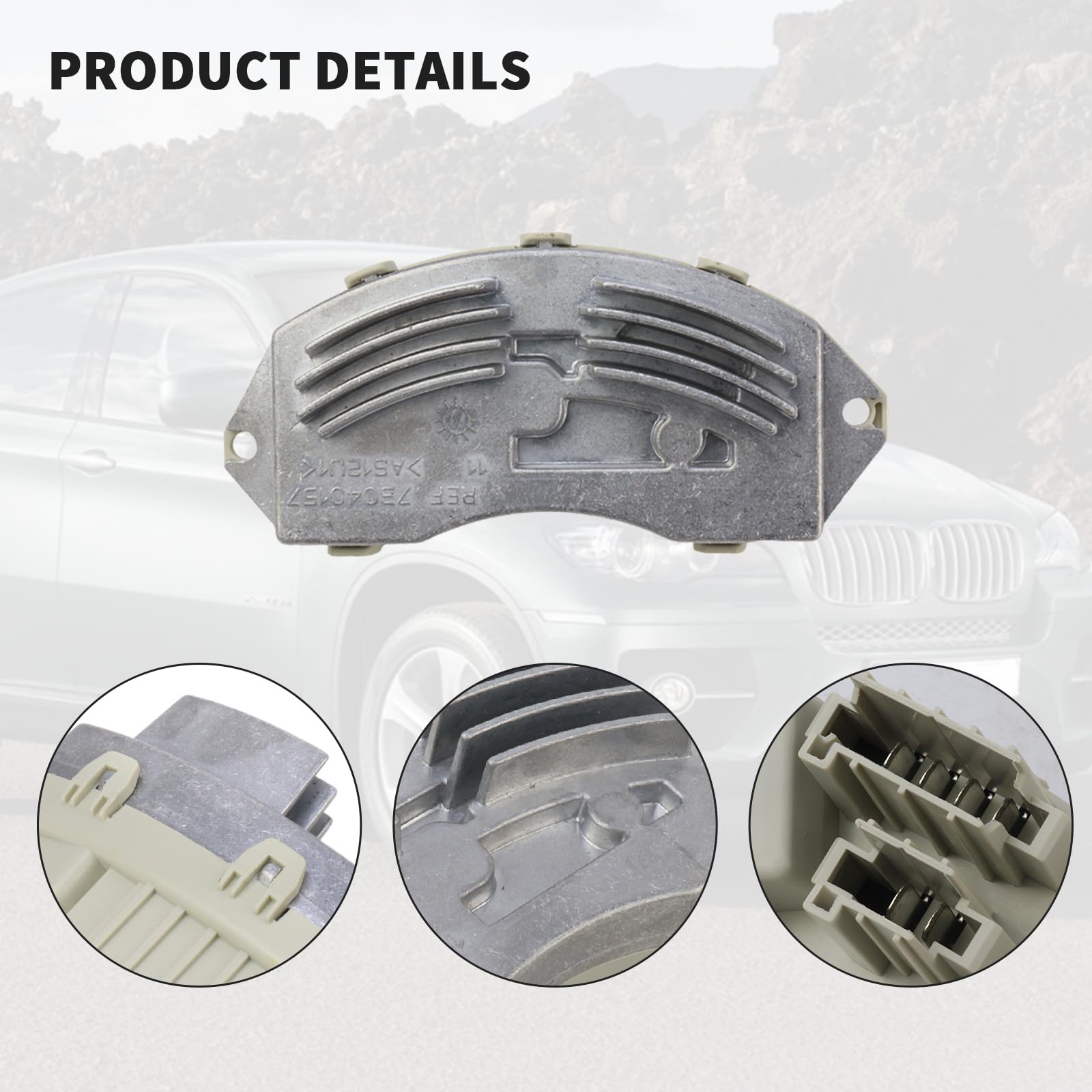 Amazon.com: Bomunik Front HVAC Blower Motor Resistor 2005-2015 For 