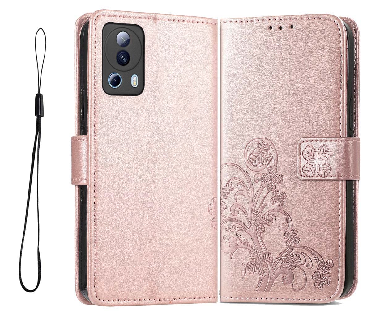 HAOFUGUI per Xiaomi 13 Lite Custodia Portafoglio, cover a