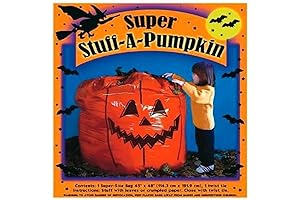 C503 Stuff A Pumpkin Bag Decoration, Orange