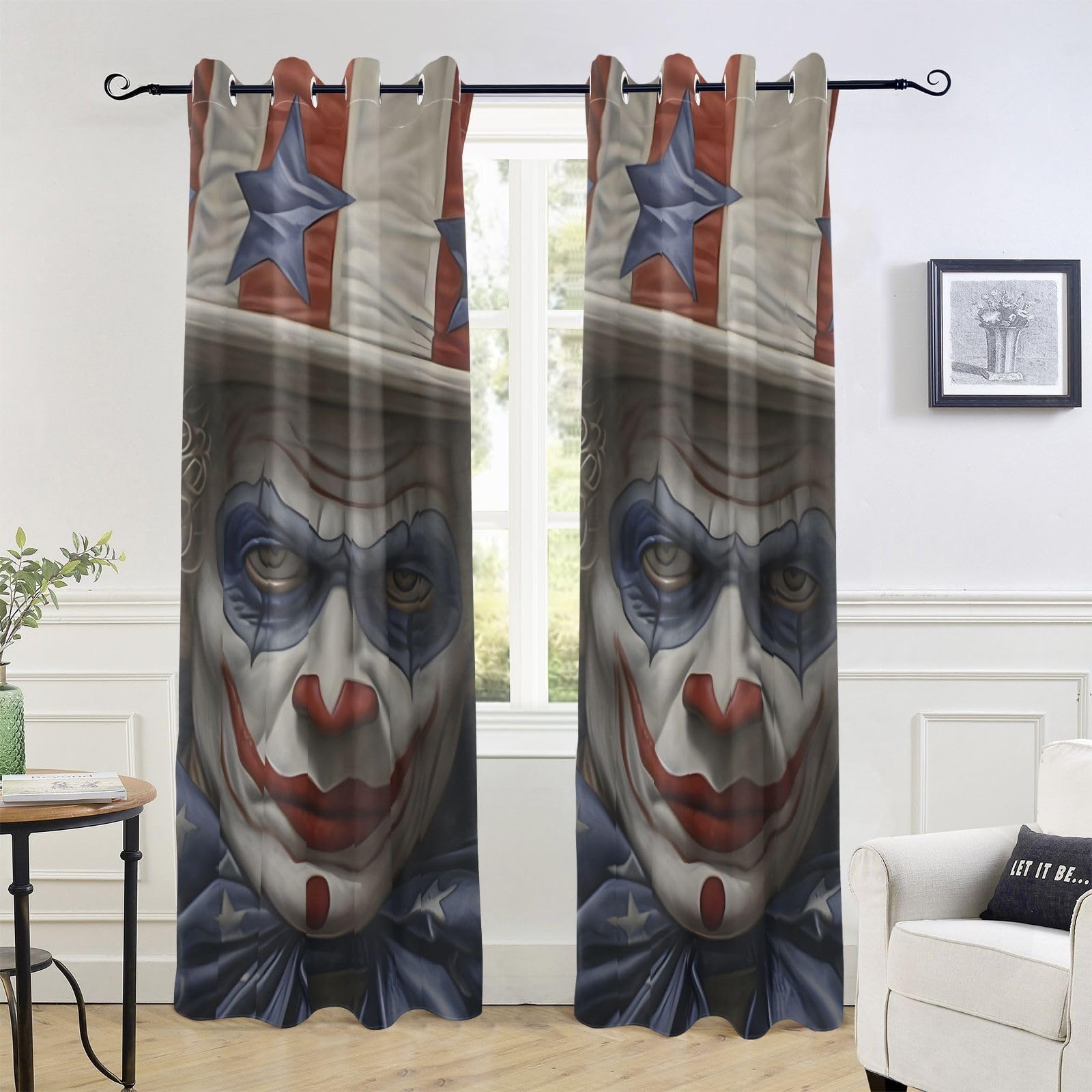 Amazon.com: FOLIOSA American Joker Window Curtain Thermal