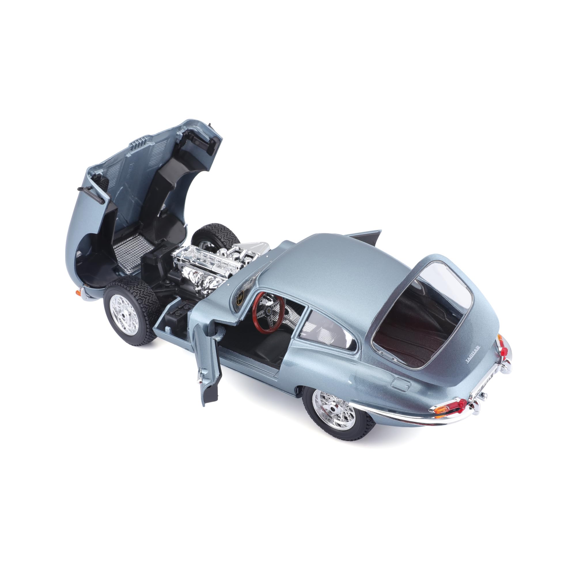 Amazon | 1961ジャガーE-Typeクーペダイキャストミニカー (1/18