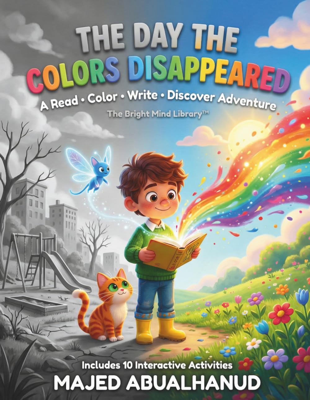 The Day the Colors Disappeared A Read • Color • Write • Discover Adventure for Creative Kids: An Imaginative Story About Creativity, Courage, and ... Bright Mind Library: Read, Color & Discover)