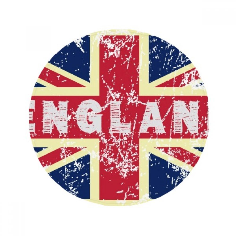 Tapis de sol Union Jack tapis de bain rond 80cm antidérapant salon cuisine