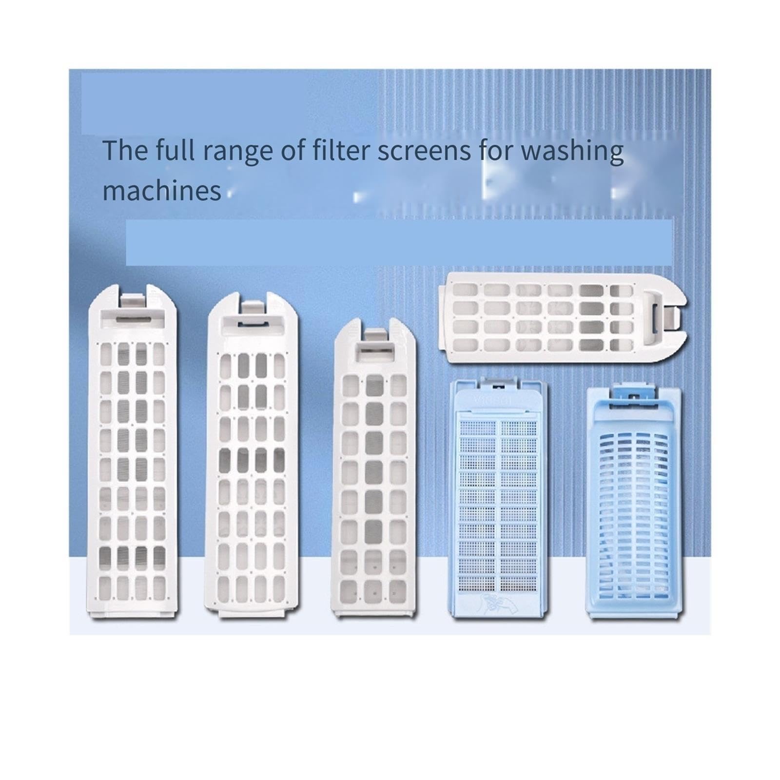 Sostituzione Del Filtro Pelucchi for Lavatrice, Compatibile Con Lavatrice Samsung, Filtro Raccogli Pelucchi for Capelli E Residui Di Tessuto, Parte Di Ricambio(NO.101-1PCS)