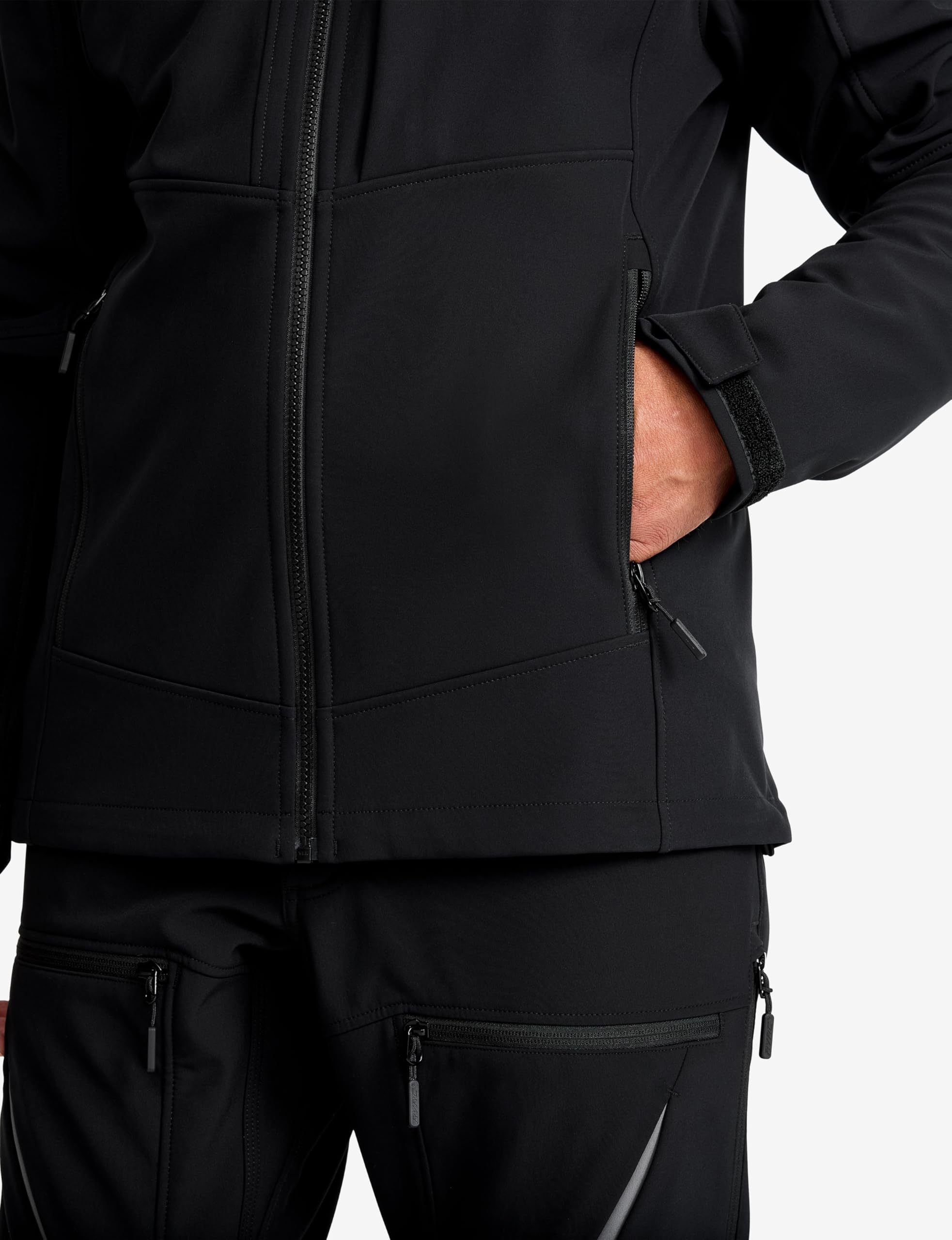 RevolutionRace Hiball Softshell Jacket Męska, Kurtka outdoorowa do wędrówek