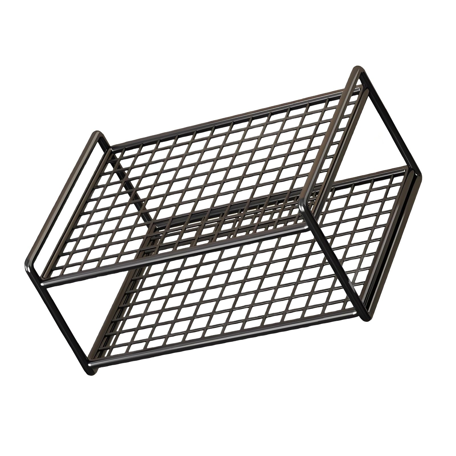 LUCKGONI Multi Compartment Square Desk Organizers For Markers Pens And Art Supplies Storage Rack For Artists And Students