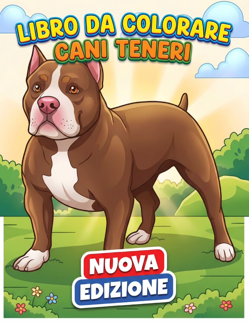 Libro da Colorare – Cani Teneri: Più Di 50 Illustrazioni Kawaii E Di Alta Qualità Per Bambini E Teen, Ideali Per Allenare Fantasia E Concentrazione