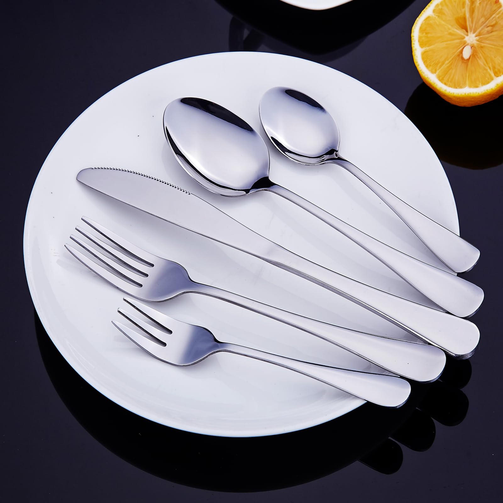 36-teiliges Kuchengabeln Set von Joeczo (14 cm / 5,5 Zoll) – Edelstahl Besteck Gabeln für Kuchen/Nachspeisen, Spülmaschinengeeignet für Haushalt/Küche/Restaurant