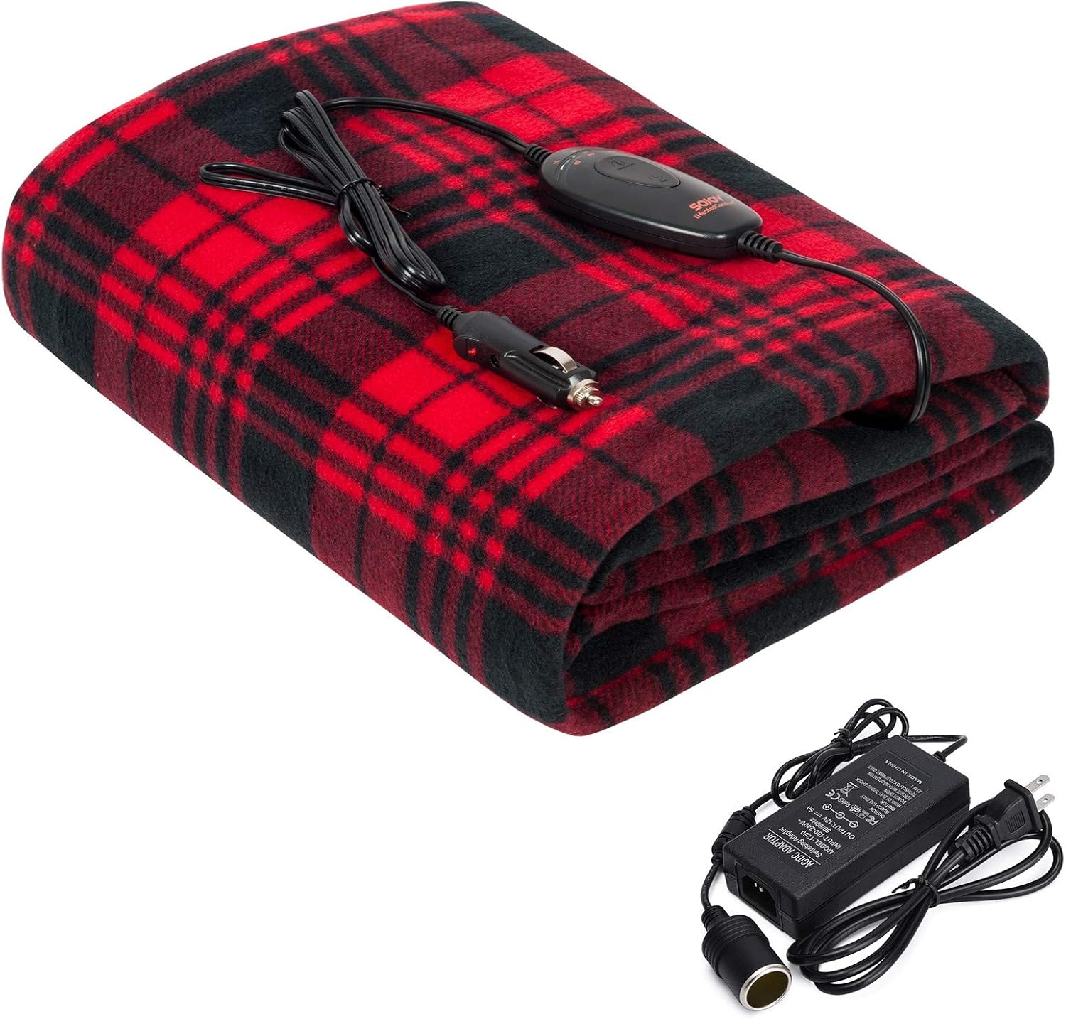 Sojoy Electric Blanket,12 Volt Heated Blanket Throw with