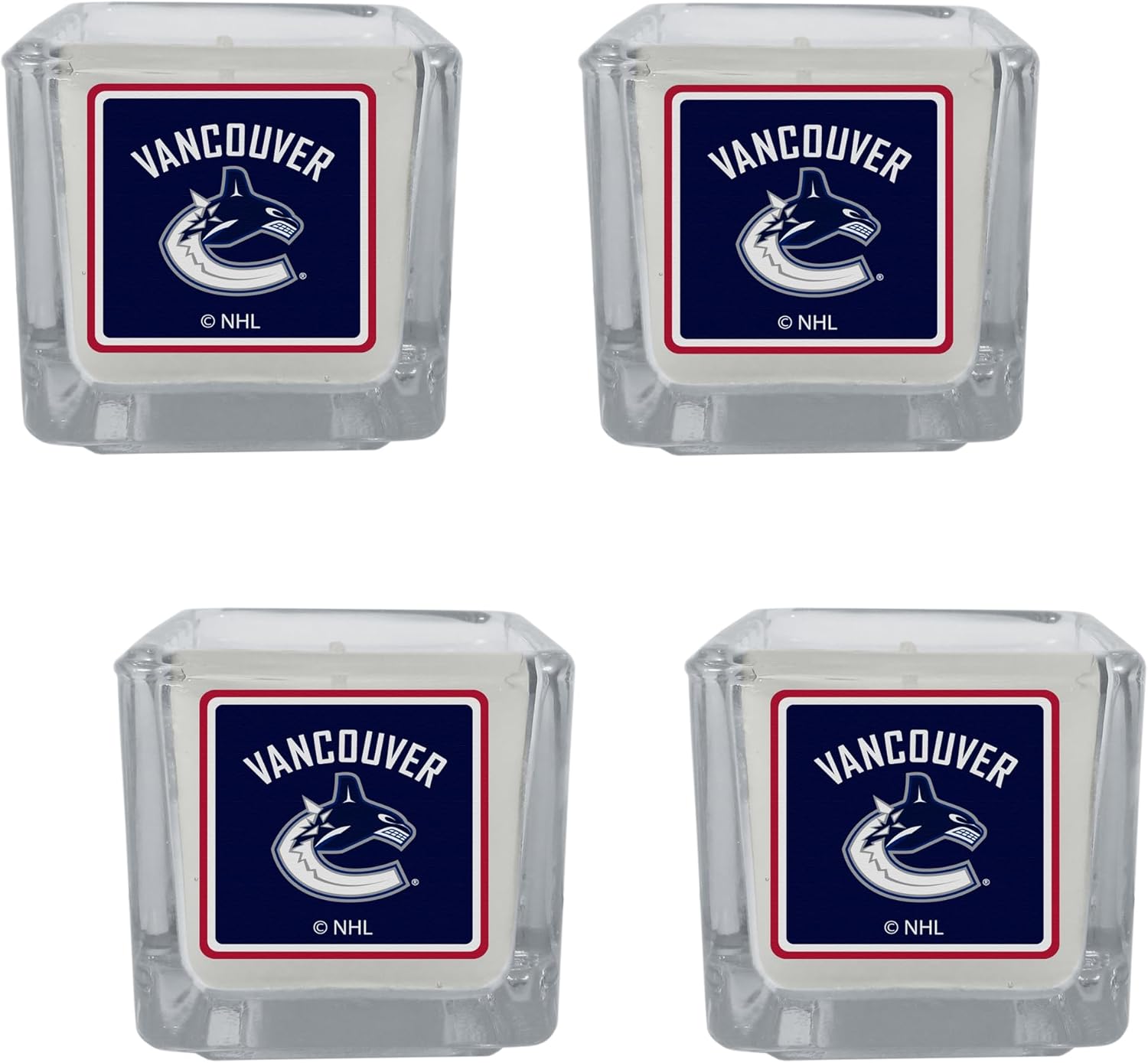 Siskiyou Sports NHL Vancouver Canucks Scented Candles, 4 pk One Size, Team Colors