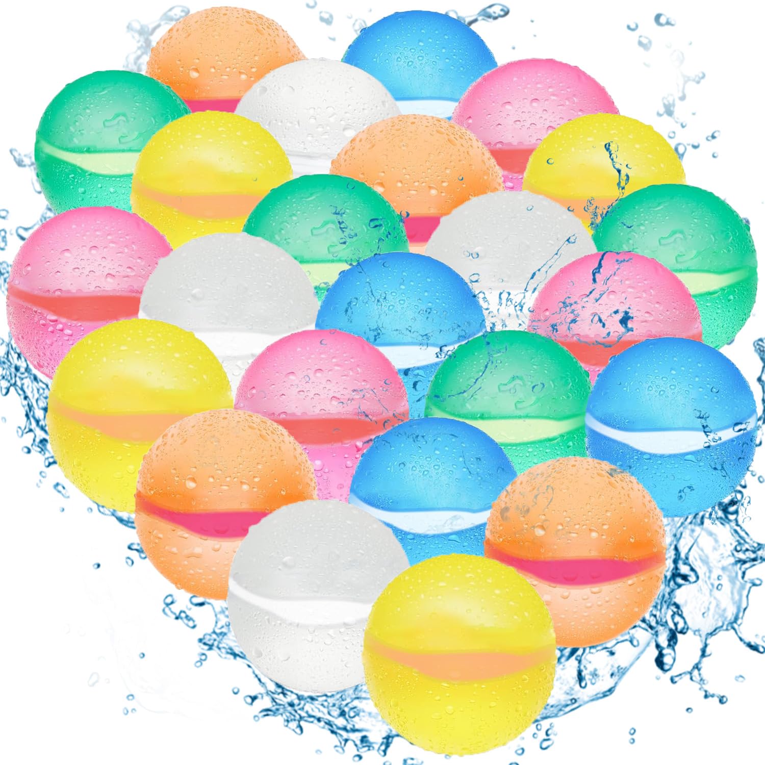 RURING 24-Pack Reusable