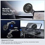 SYNCWIRE Fits MagSafe Car Mount for Universal Dashboard,Tesla Screen,Magnetic Phone Holder for Car, Foldable Aluminum Alloy Arm, Super Stable Car Mount for iPhone 17 Pro Max 16 15 14 13 12&All Phones