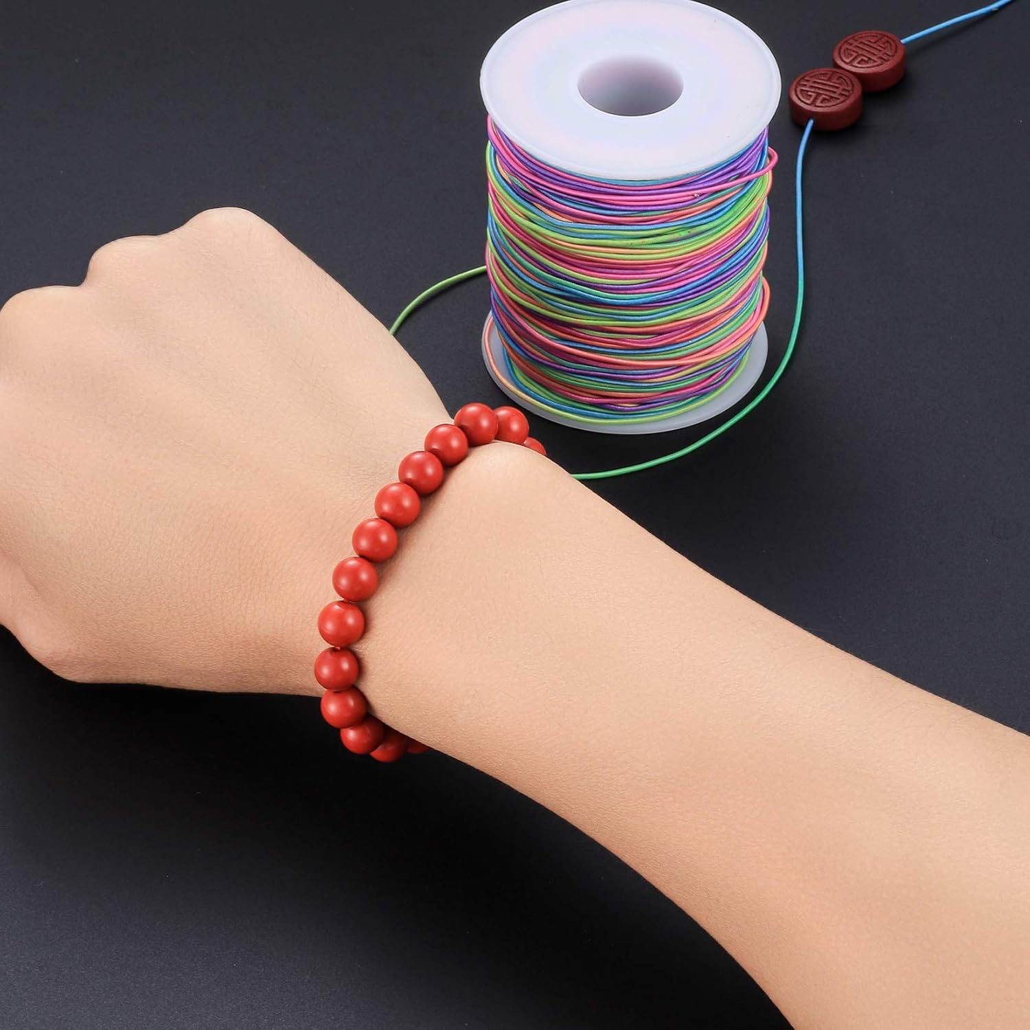 Elastikband für Armbänder