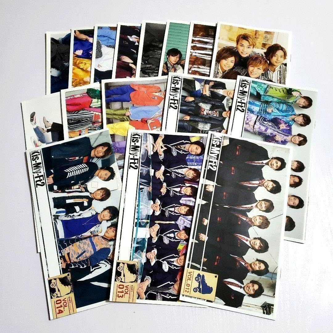 Amazon.co.jp: キスマイファンクラブ会報 VOL.12～28VOL.25抜けKis-My 