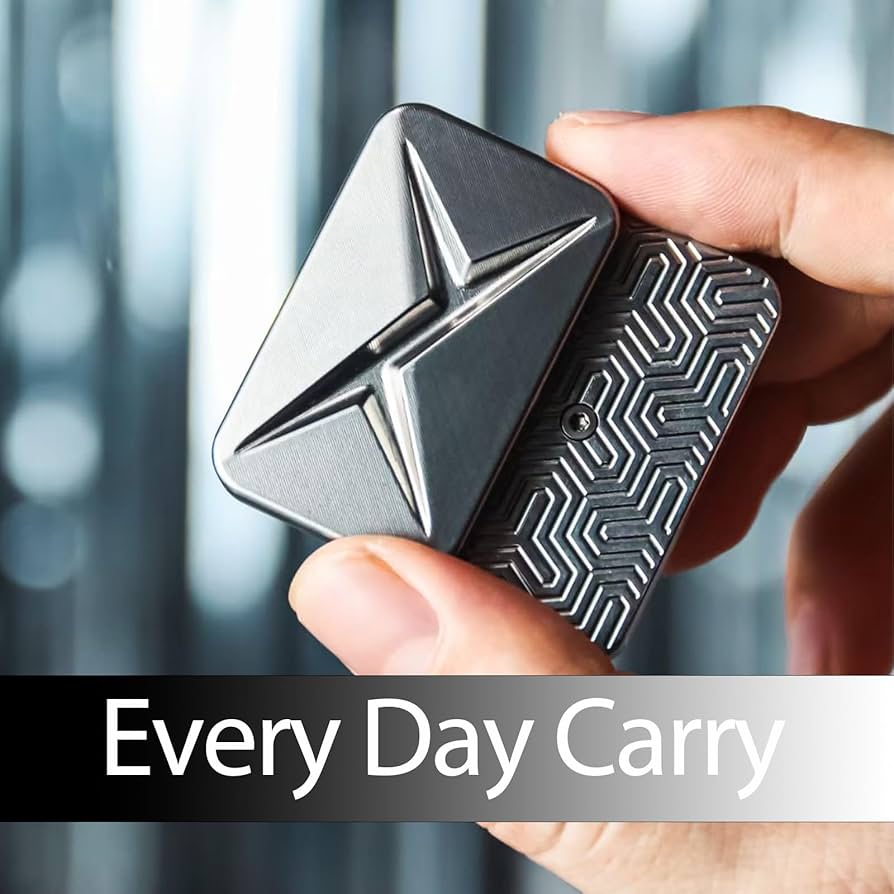 MAGNUS MagLab SUPERGRIP＋HEX フィジェットトイ Magnus MagLab Battle Worn Hex Magnetic Fidget Slider TI/SS