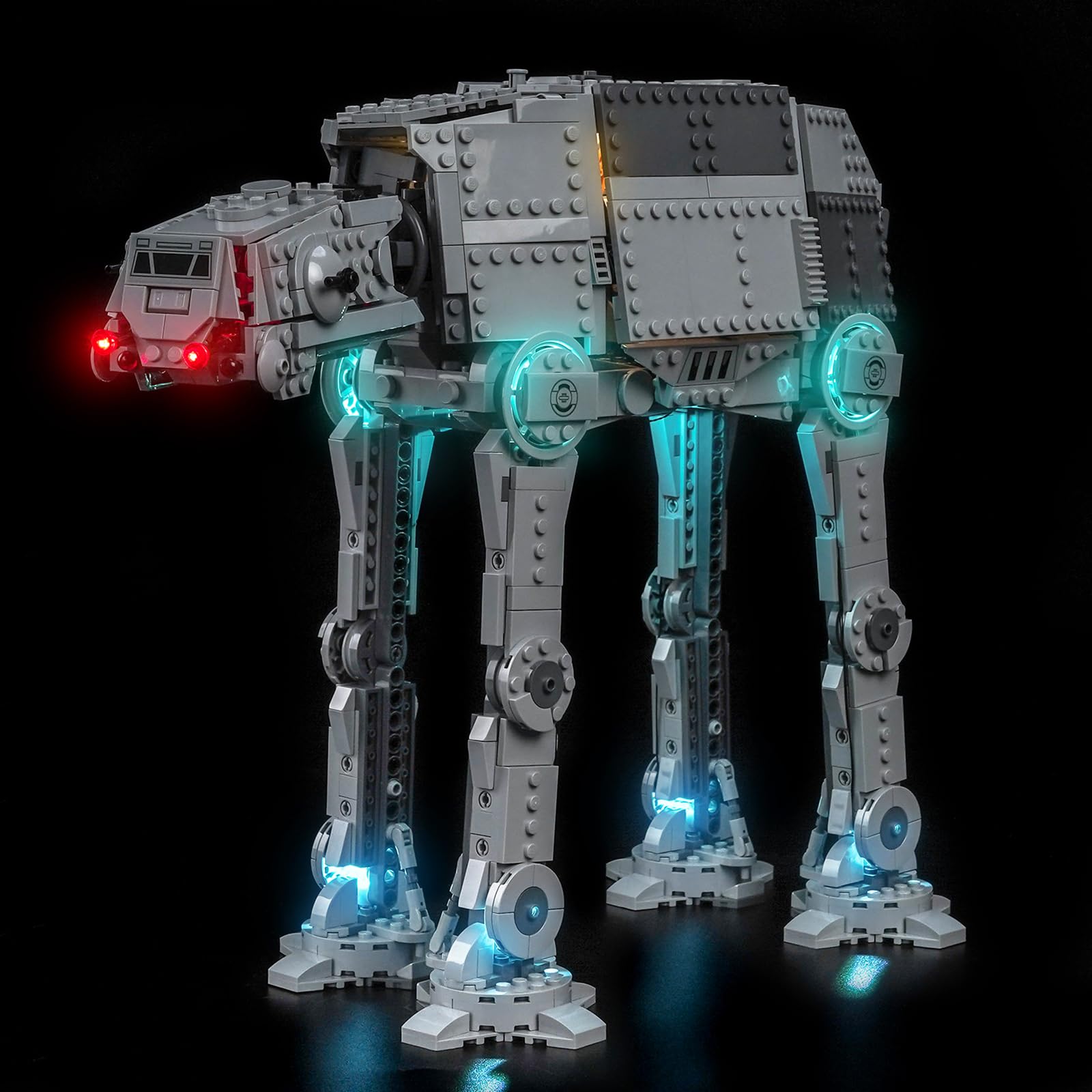 LED Light Set Compatible with LEGO 75454 Imperial Remnant AT-AT with INT-4