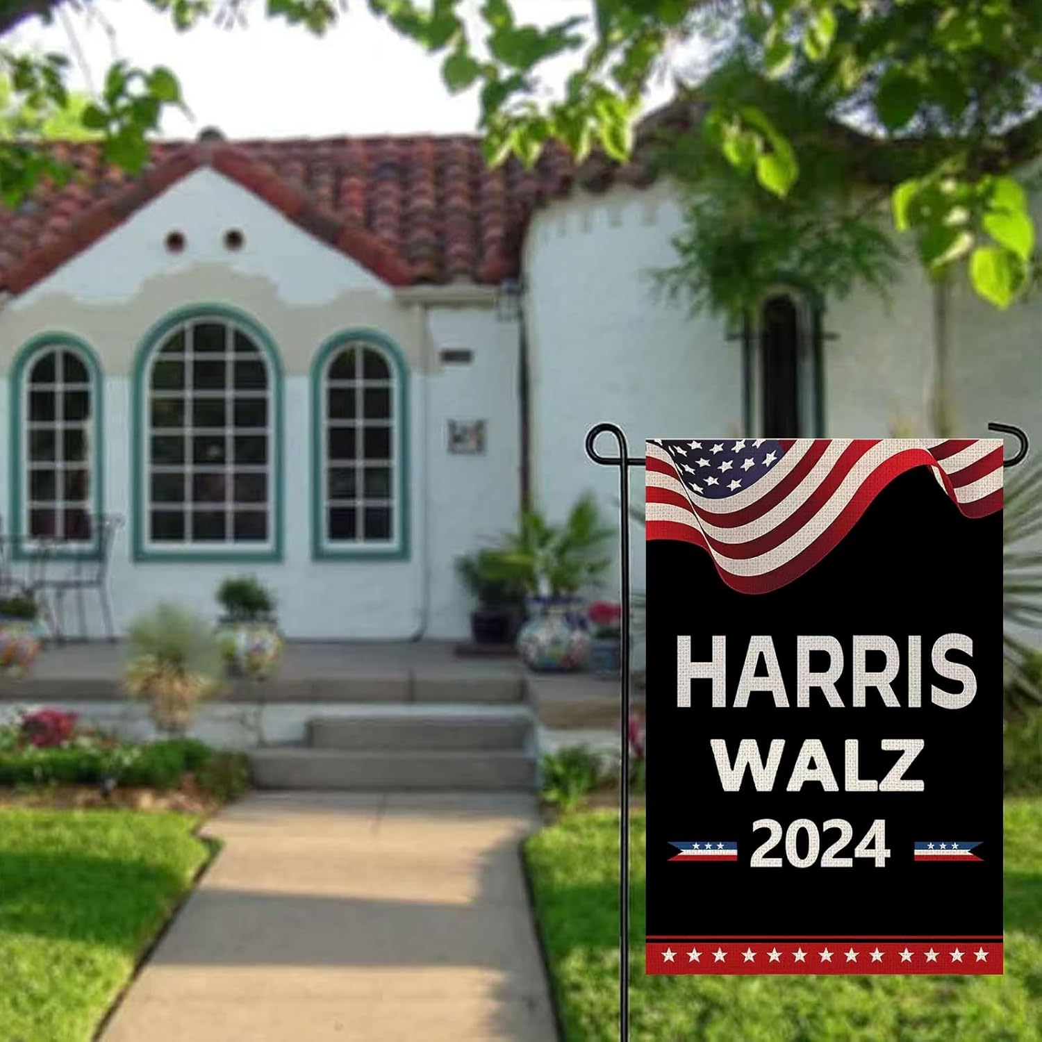 Harris Waltz Garden Flag