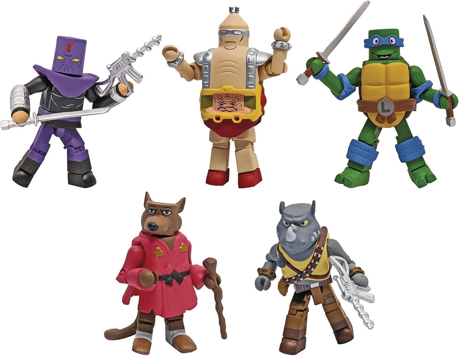 Teenage Mutant Ninja Turtles: Technodrome Deluxe Minimates Box Set