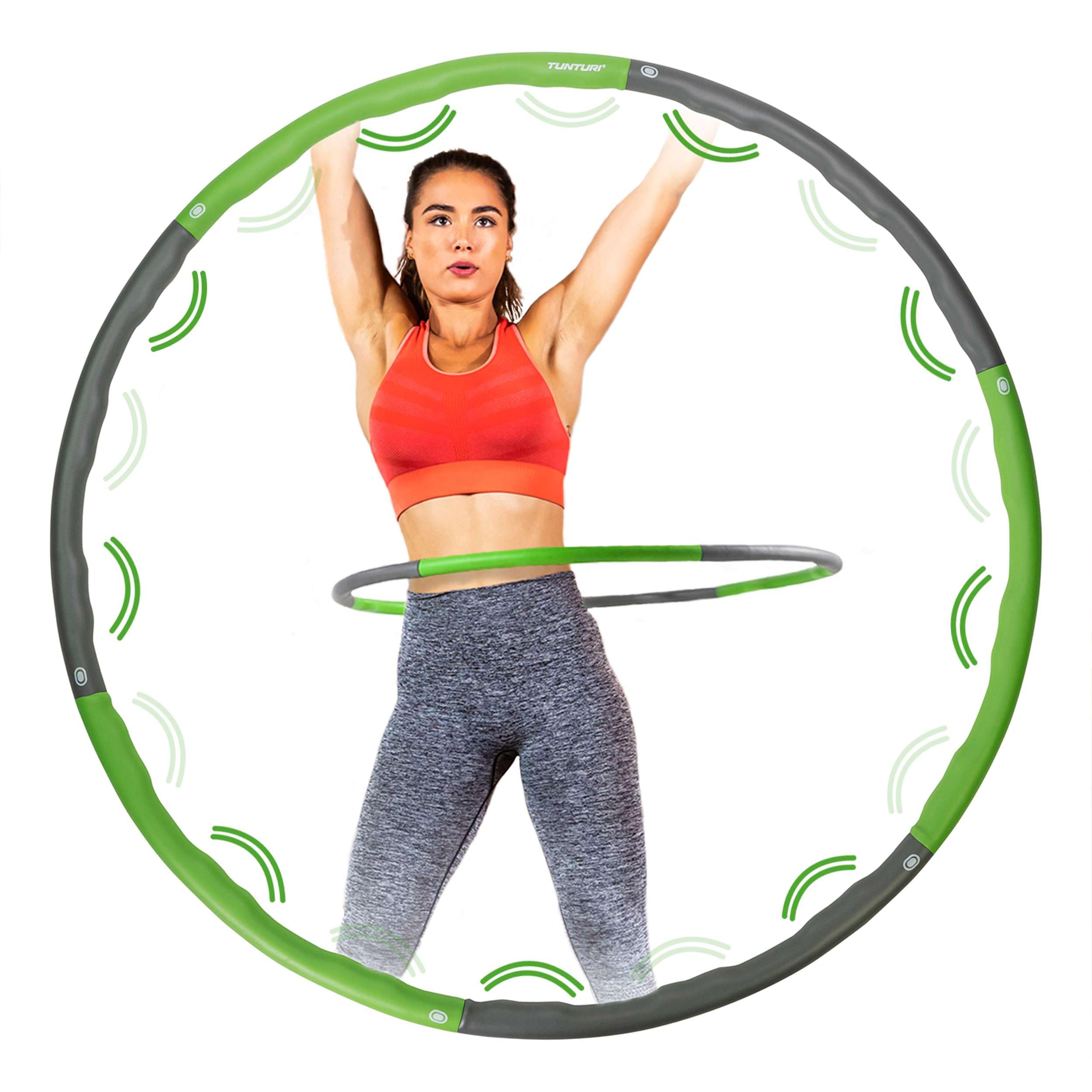 Tunturi Hula Hoop - Aro para Deportes Unisex Adulto