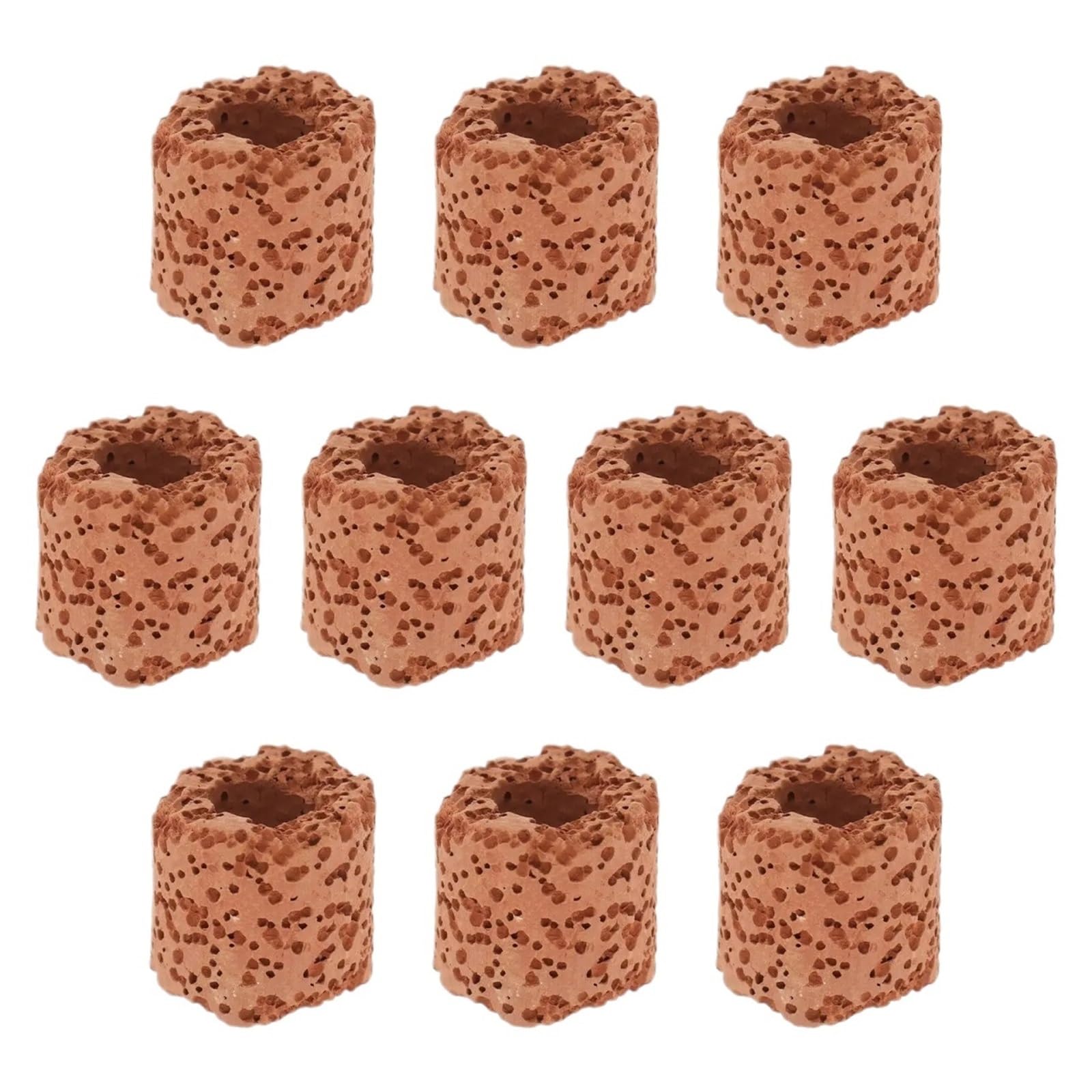 Mlyvax 60pcs Plant Water Fixed Aquarium Ring Holder Fish Cup Tank Media For Pottery Plants Weights Pot Aquatic