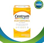 Centrum Performance Multivitamines/Suppléments Minéraux pour Hommes et Femmes avec Ginseng pour l'Énergie, 75 Comprimés (L'emballage peut varier)