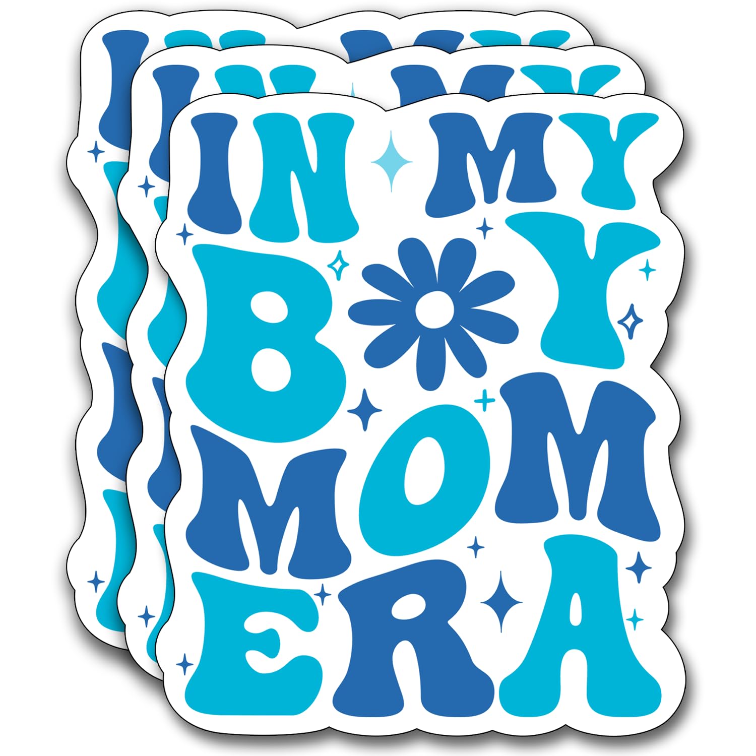 (3Pcs) in My Boy Mom Era Sticker, Boy Mom Era Decorate Books Laptop Phone Water Bottles Kindles Stickers Tumbler Sticker Waterproof Vinyl Decorate