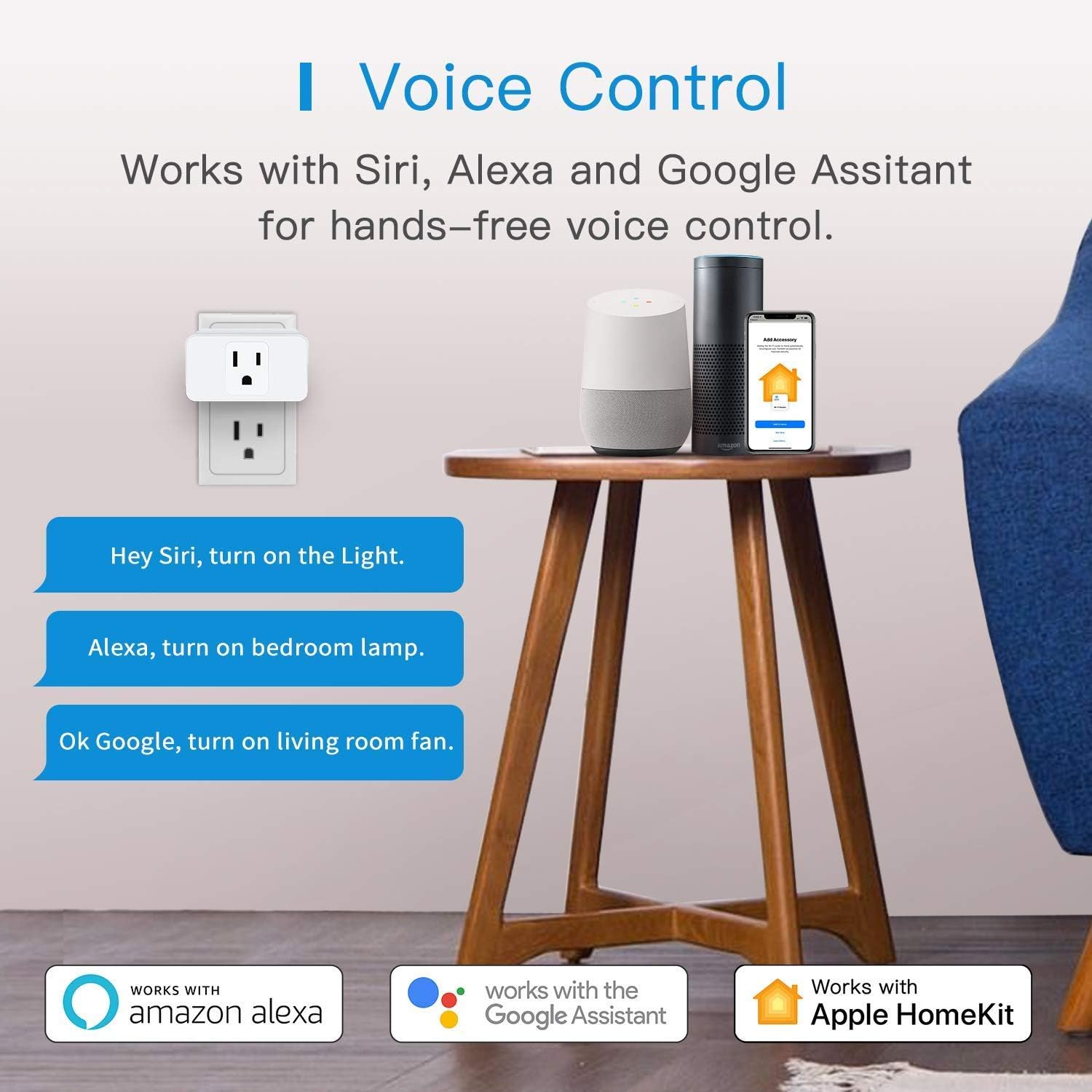 Smart Plug + Smart Garage Door Opener Remote