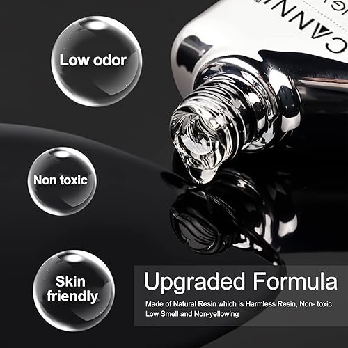 Miniatura 3 de CANNI Capa superior de gel que no se limpia de 0.6 fl oz, esmalte de uñas de gel resistente a los arañazos, esmalte de uñas de alto brillo y larga