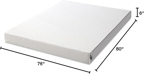 Miniatura 72 de ZINUS Colchón de espuma viscoelástica esencial de enfriamiento individual de 12 pulgadas [NewVersion], sin fibra de vidrio, sensación media, capas