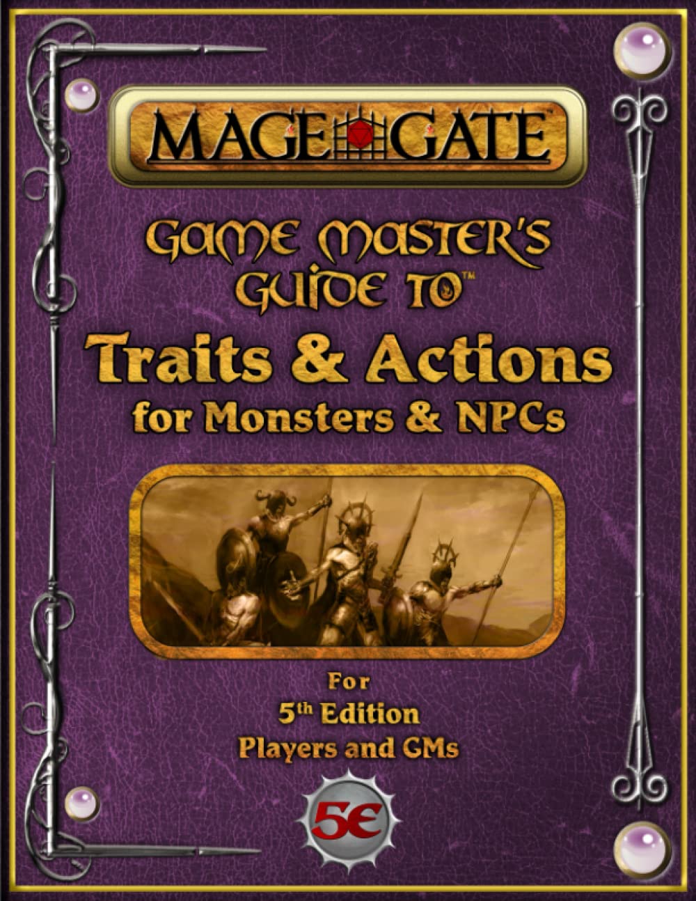Game Master's Guide to Traits and Actions for Monsters and NPCs: For 5th Edition Players and GMs (Game Master's Guide for 5th Edition (5e))